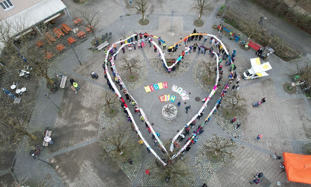 Aktionstag "Freimann – Mit Herz gegen Rassismus und Rechtsextremismus"