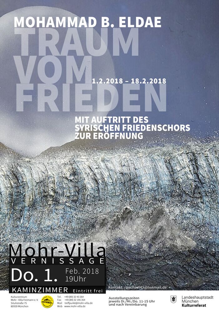 Plakat zur Veranstaltung: Traum von Frieden