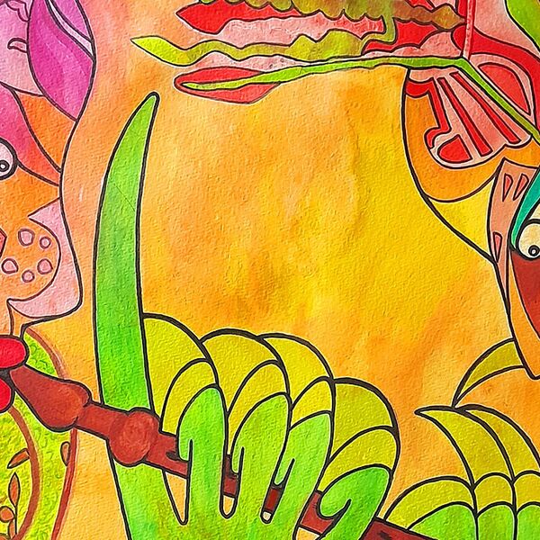 Veranstaltung Mohr-Villa: Ausstellung: Szenario Feder-Farben