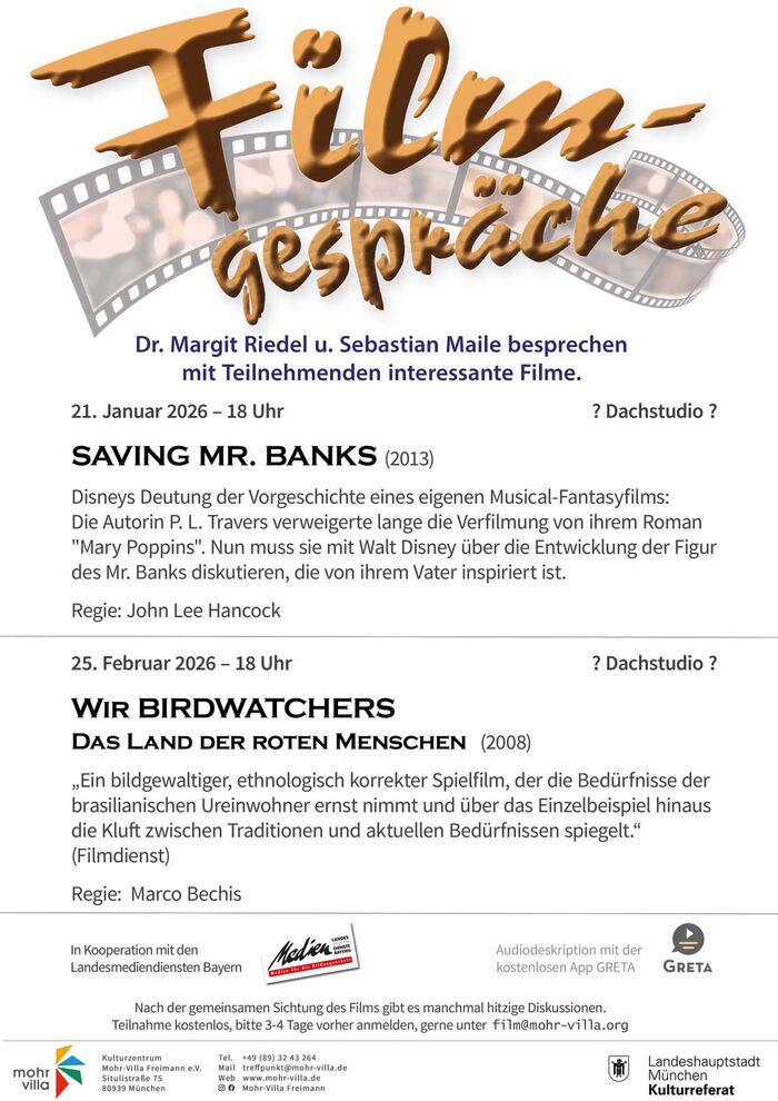 Plakat zur Veranstaltung: Birdwatchers – Das Land der roten Menschen (2008)