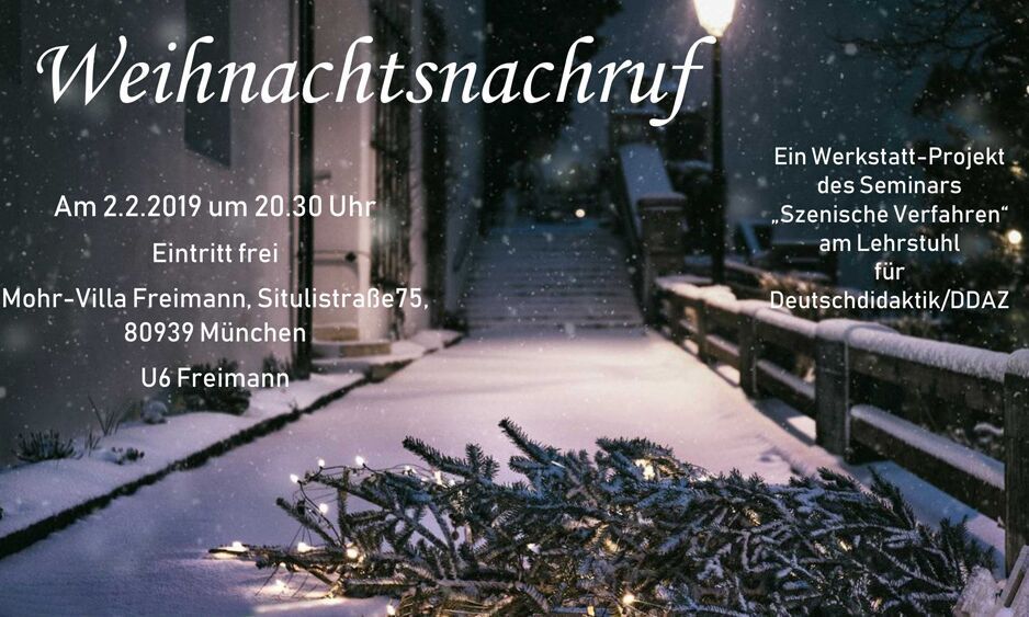 Weihnachts­nachruf