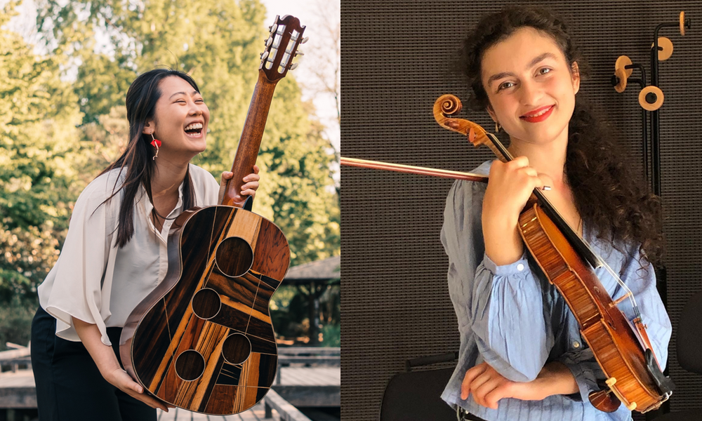 Veranstaltung: Dancing Strings – Gitarre trifft Violine