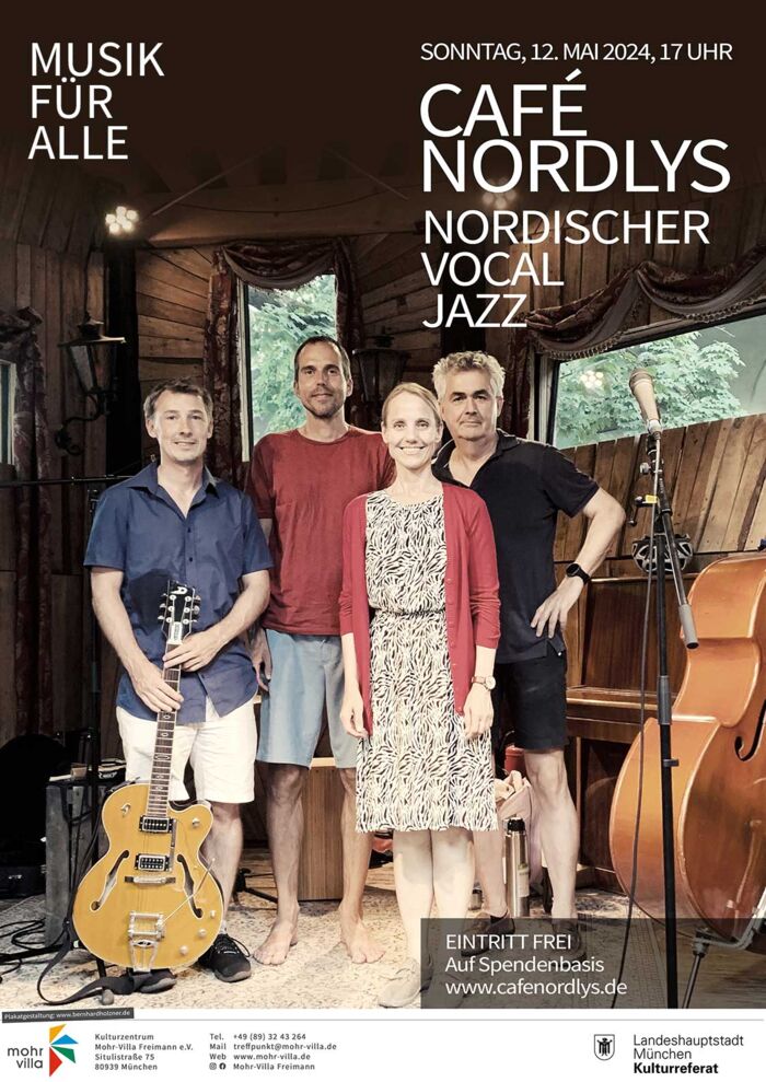 Plakat zur Veranstaltung: Musik für Alle: Café Nordlys