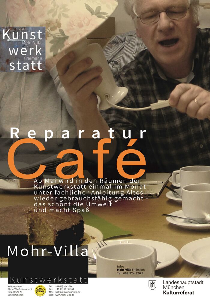 Plakat zur Veranstaltung: Reparatur-Café
