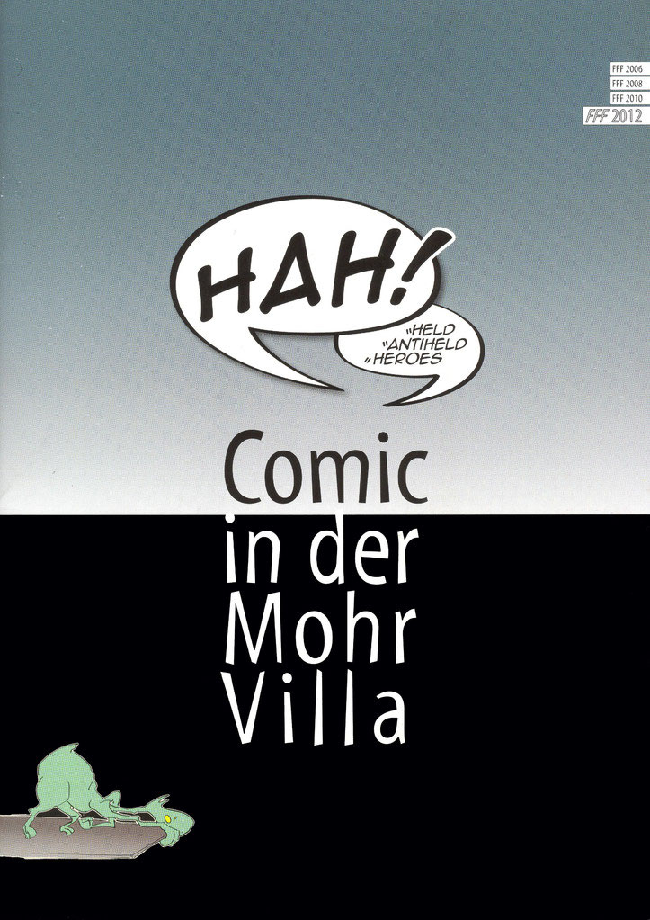Buchcover: Ausstellungskatalog Comic in der Mohr-Villa
